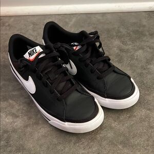 Nike Black and White Low-Top Sneakers